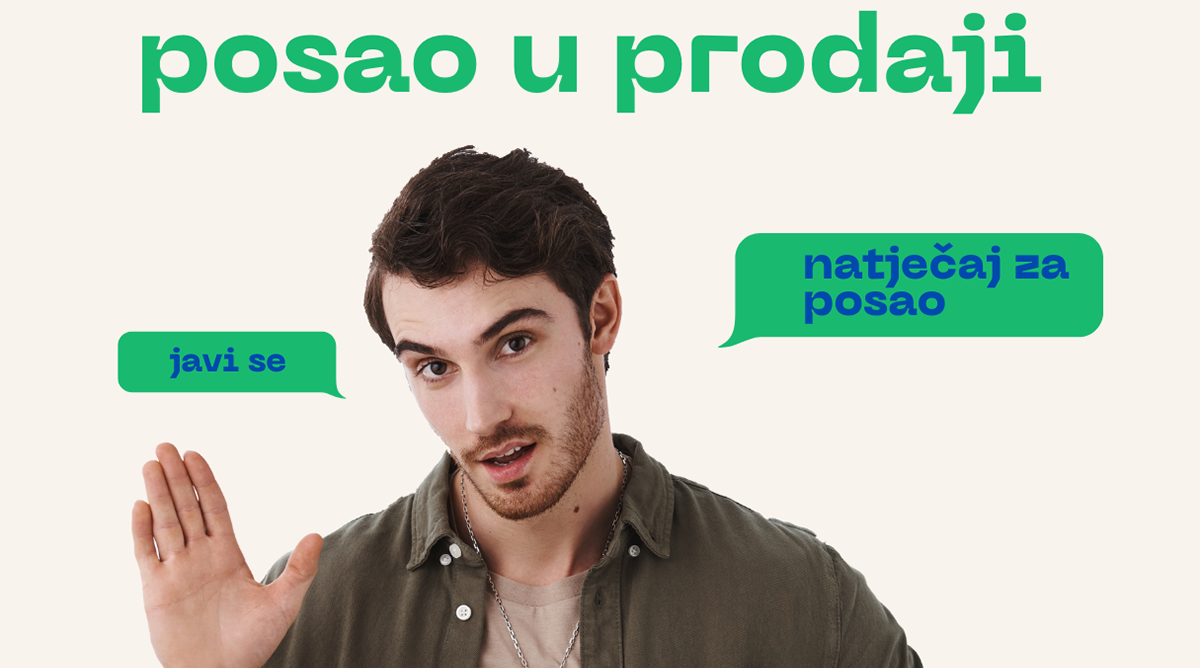 Natječaj za posao u prodaji