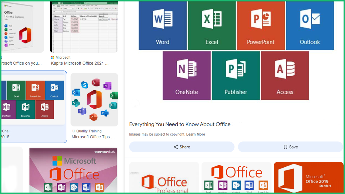 Životopis i korištenje Microsoft Officea