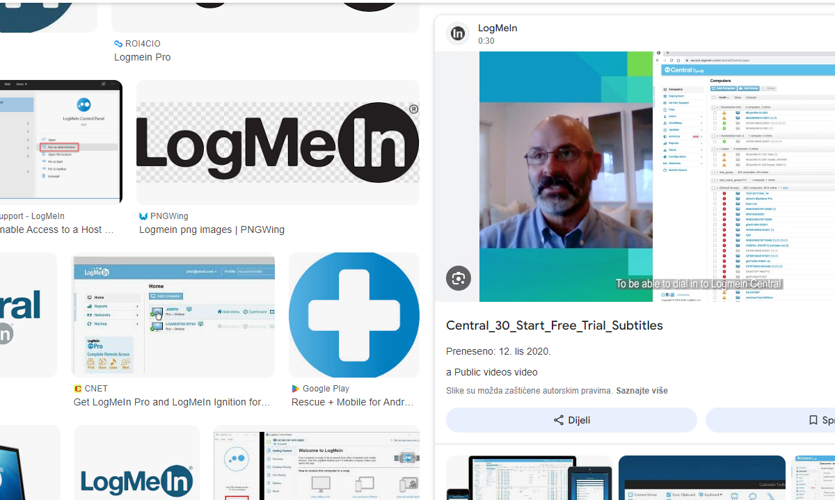 LogMeIn, rad od kuće, softver