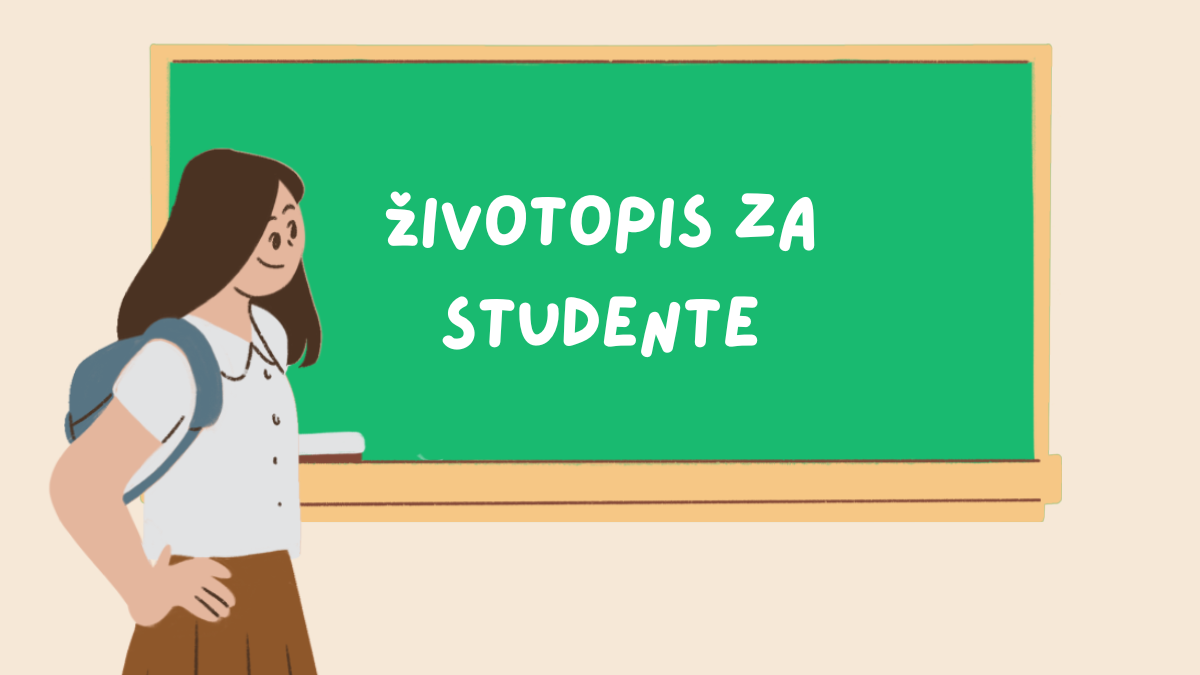 Životopis za studente (uključen predložak)