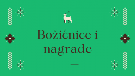 Božićnice, nagrade, bonusi, dodaci na plaću, dar za dijete