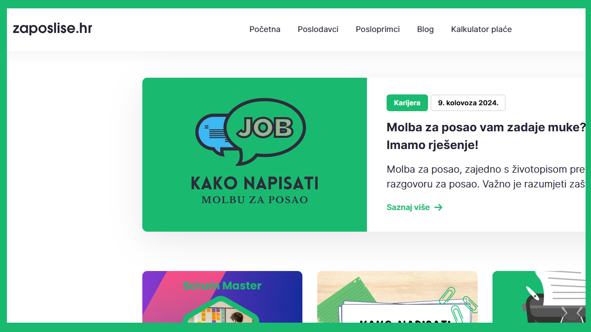 Izvor: zaposlise.hr/blog; Tema: Kako napisati molbu za posao