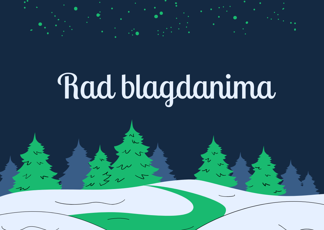 Rad blagdanima