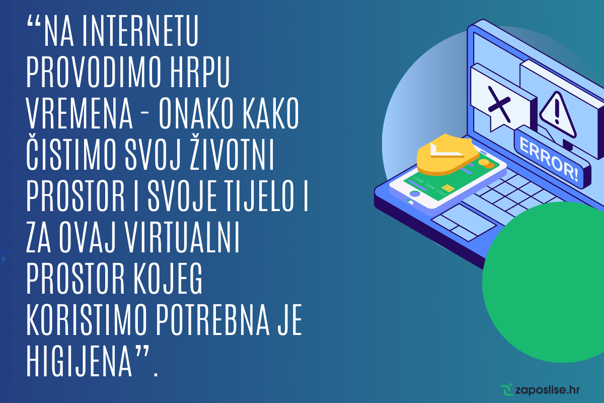 Virtualni prostor, internet, higijena