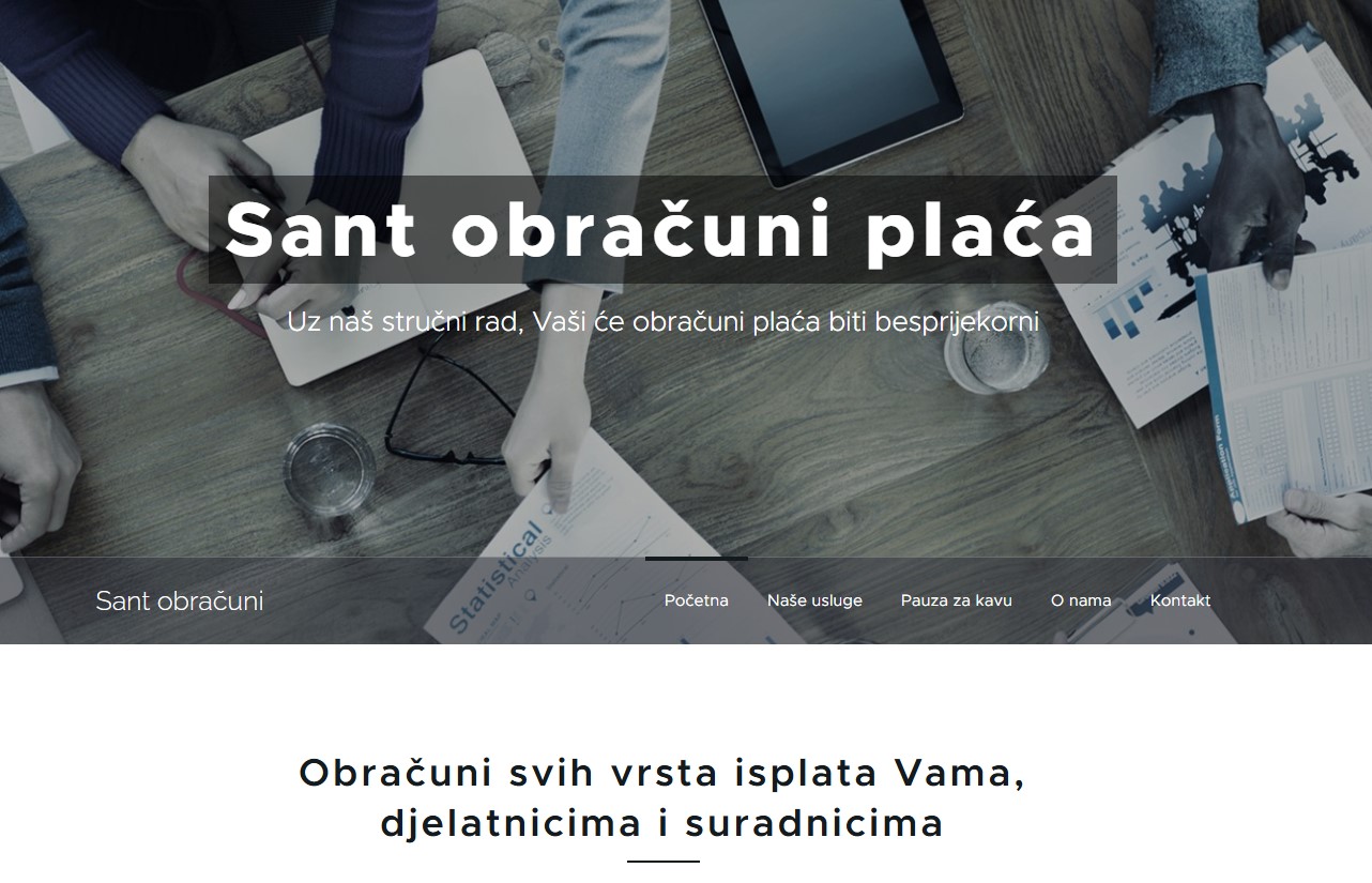 Sant obračuni plaća, specijalist za obračun plaća