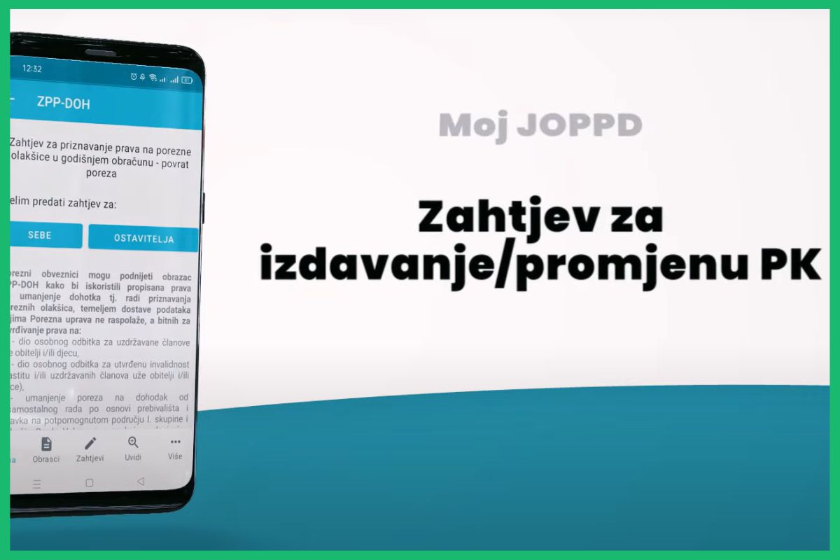 Povrat poreza, JOPPD