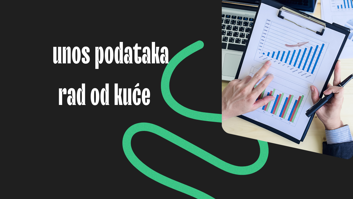 Rad od kuće: unos podataka