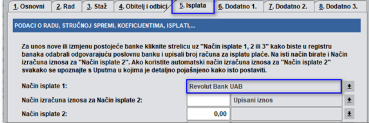 Isplata plaće zaposleniku na Revolut banku; Izvor: 4d.hr