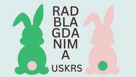 Uskrs, rad blagdanima