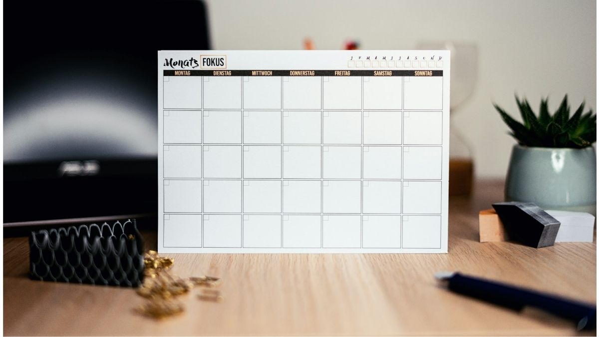 Planer, kalendar, notes