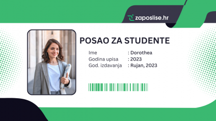 Posao za studente, studentski posao, rad na studentski ugovor, RAD