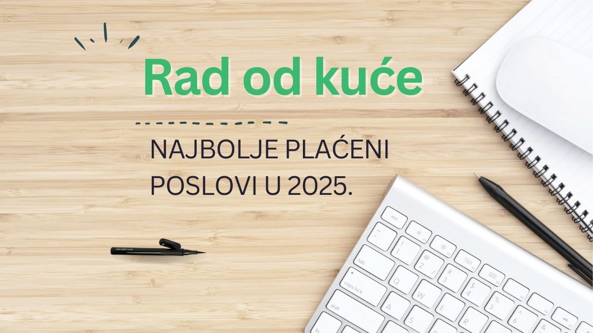Rad od kuće: 10 najbolje plaćenih poslova