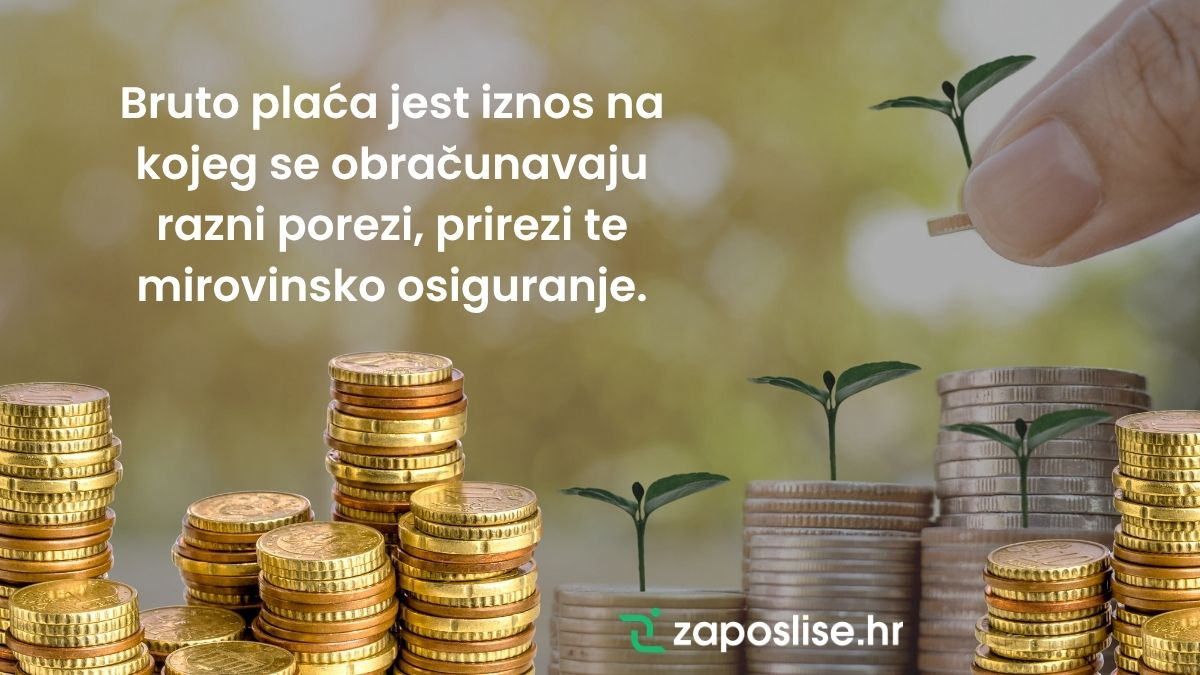 Bruto plaća, neto plaća