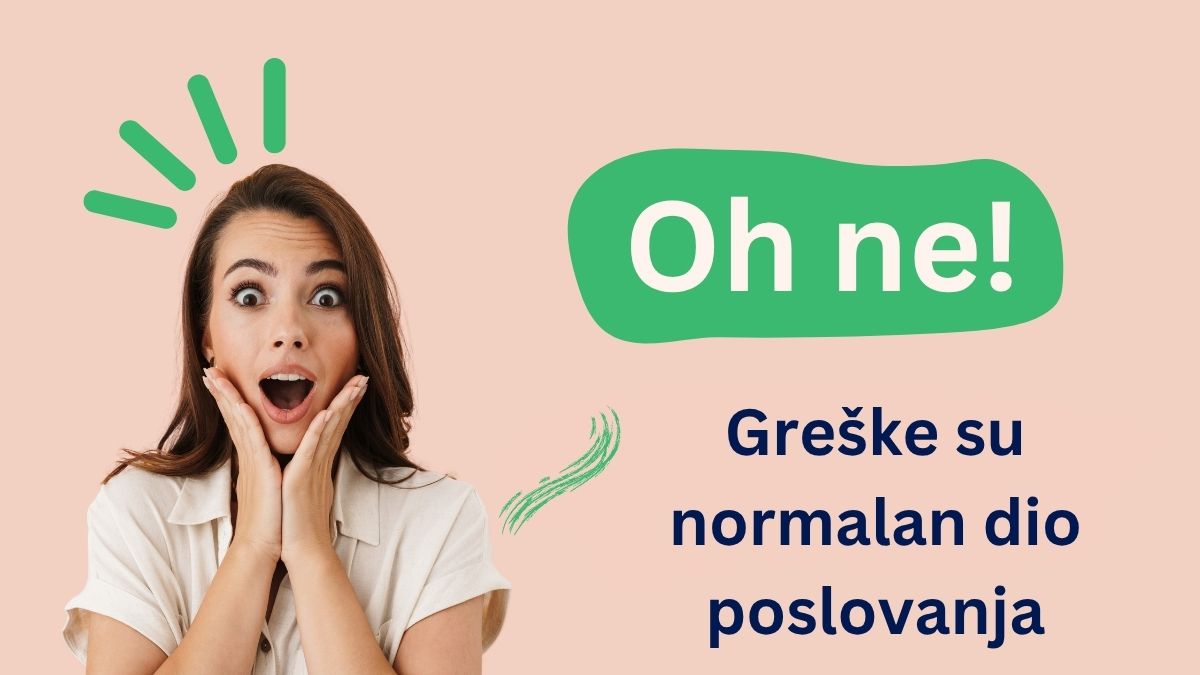 Greške, pogreške, poslovanje, posao, kolege