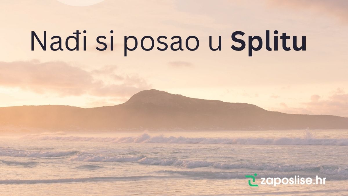 Nađi posao u Splitu, more, zalazak sunca, ljeto