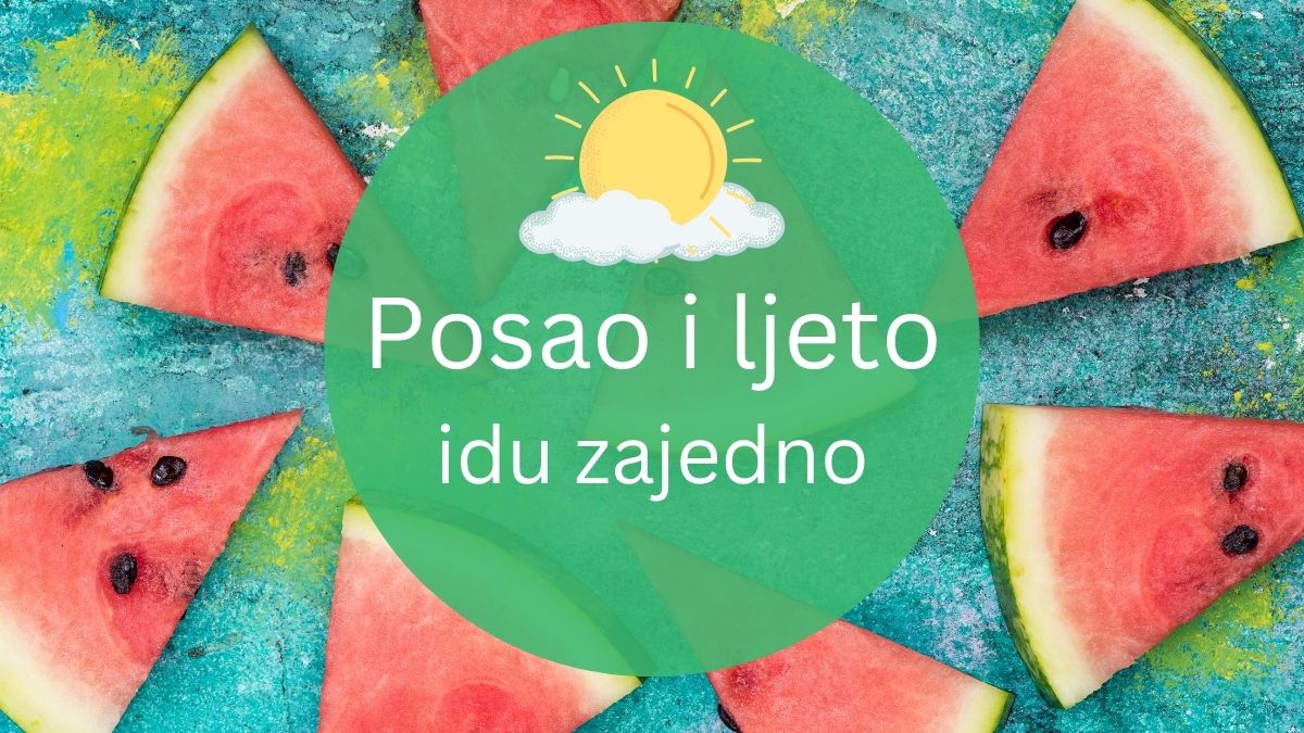 Posao: kako spojiti rad i uživanje tijekom ljeta?