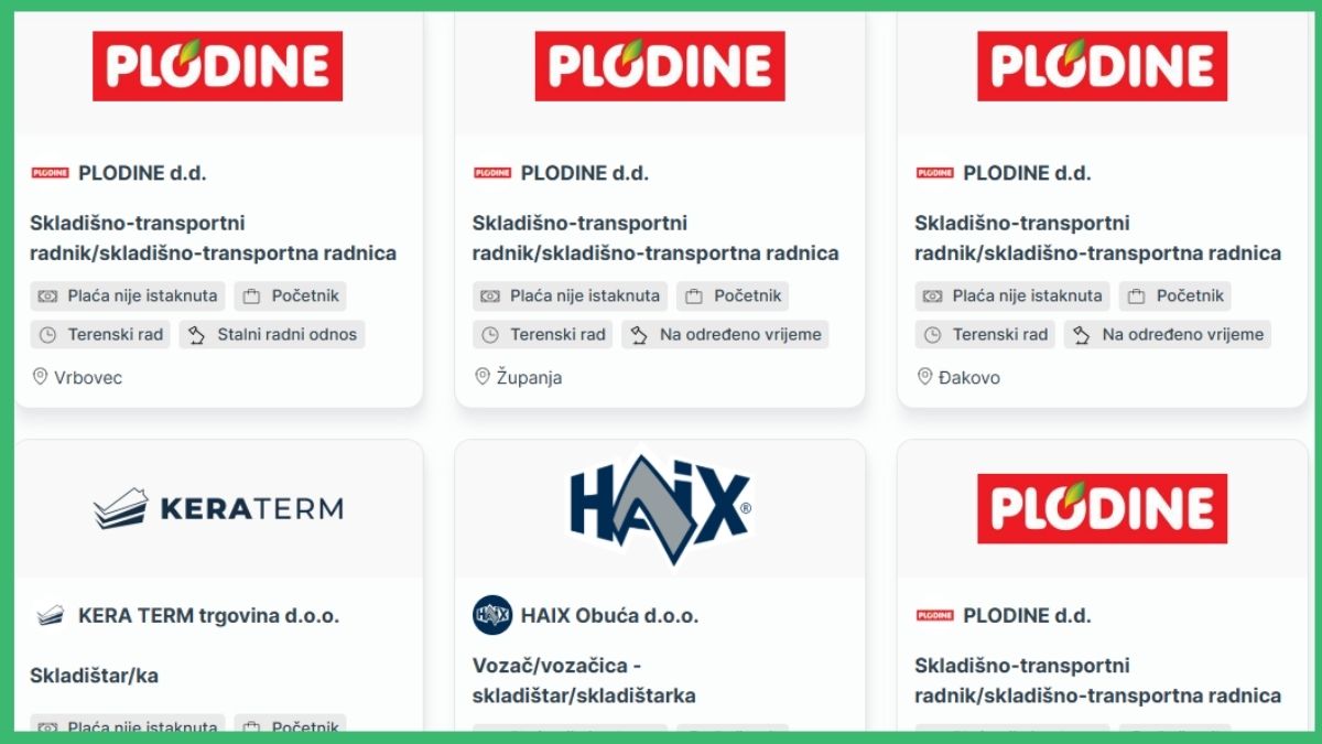 Skladištar, tražim posao skladištara, skladište, životopis