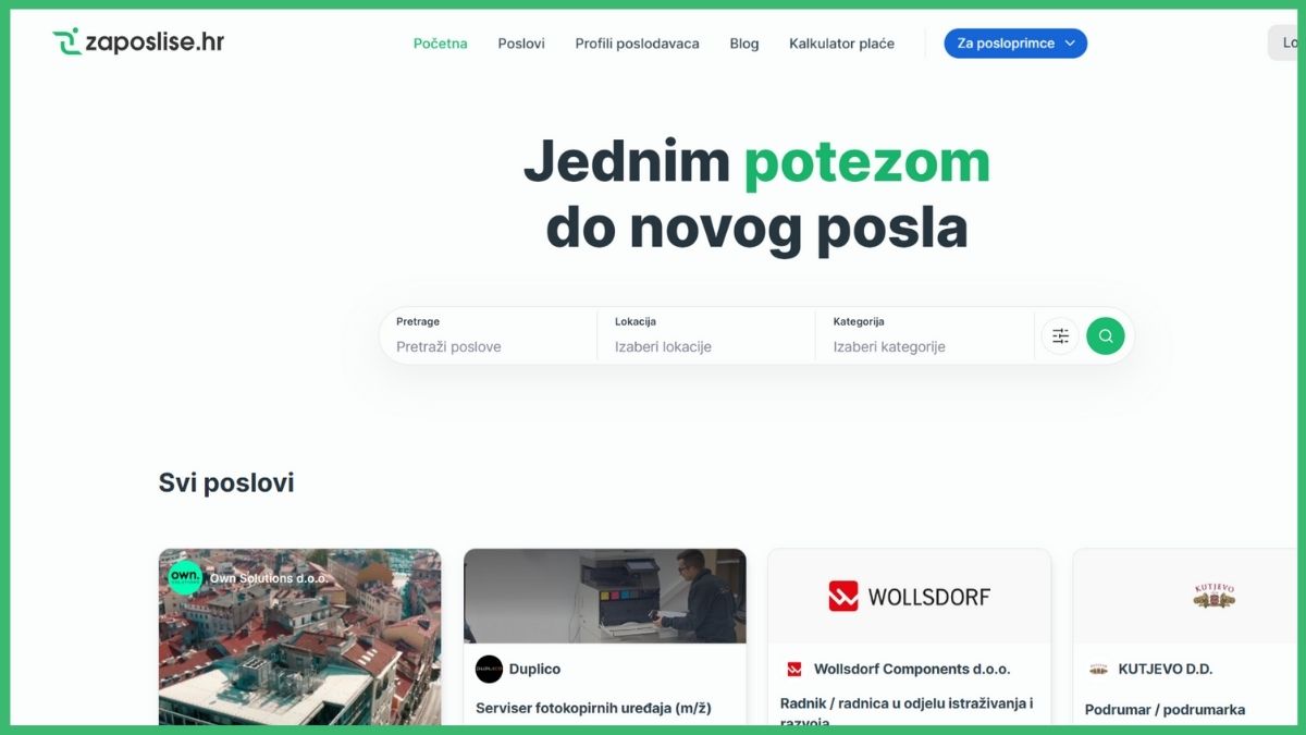 ZaposkiSe, poslodavci, oglasi za posao, posloprimci