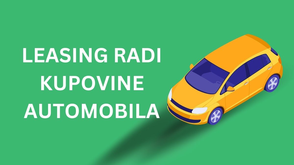 Leasing, kupovina automobila