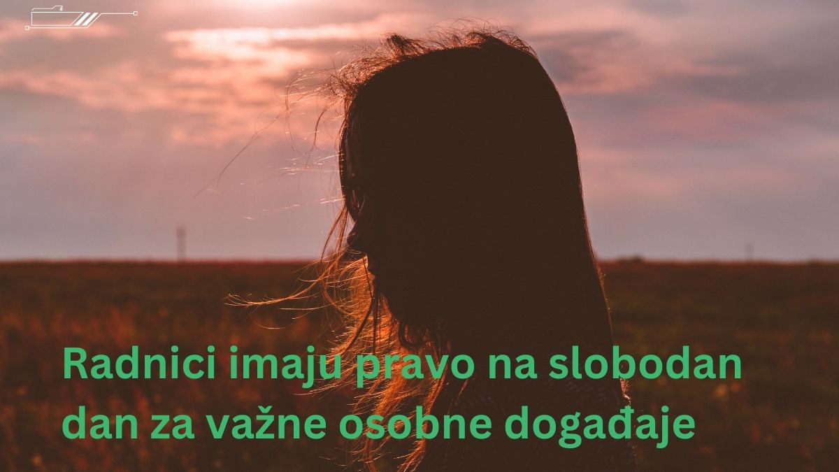 Slobodan dan, radnici, žena u sumrak