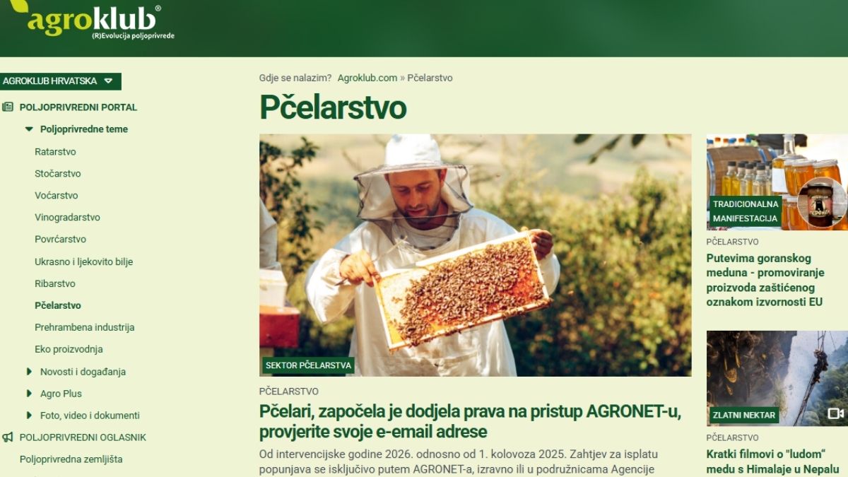 Pčelarstvo Agroklub