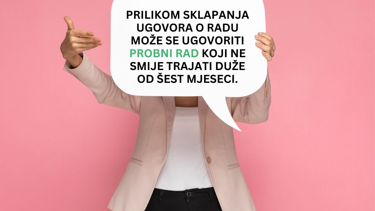 Probni rok, probni rad