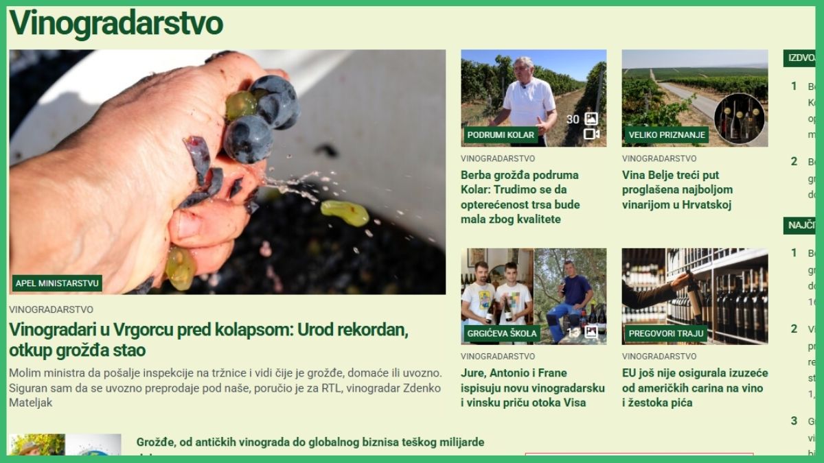 Vinogradarstvo Agroklub