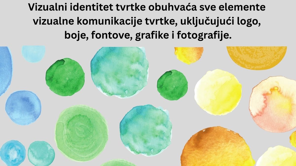 Vizualni identitet, logo, komunikacija. boja, font, grafika, fotografija