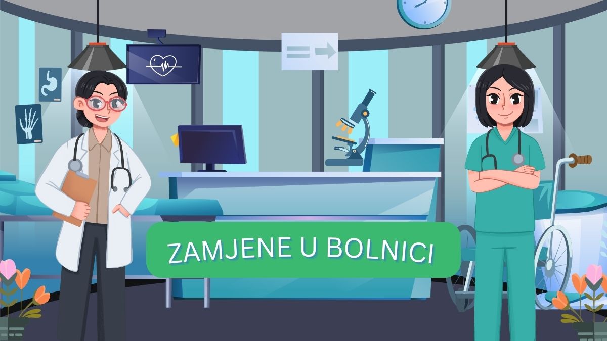 Zamjene na poslu, bolnica, liječnici, doktor