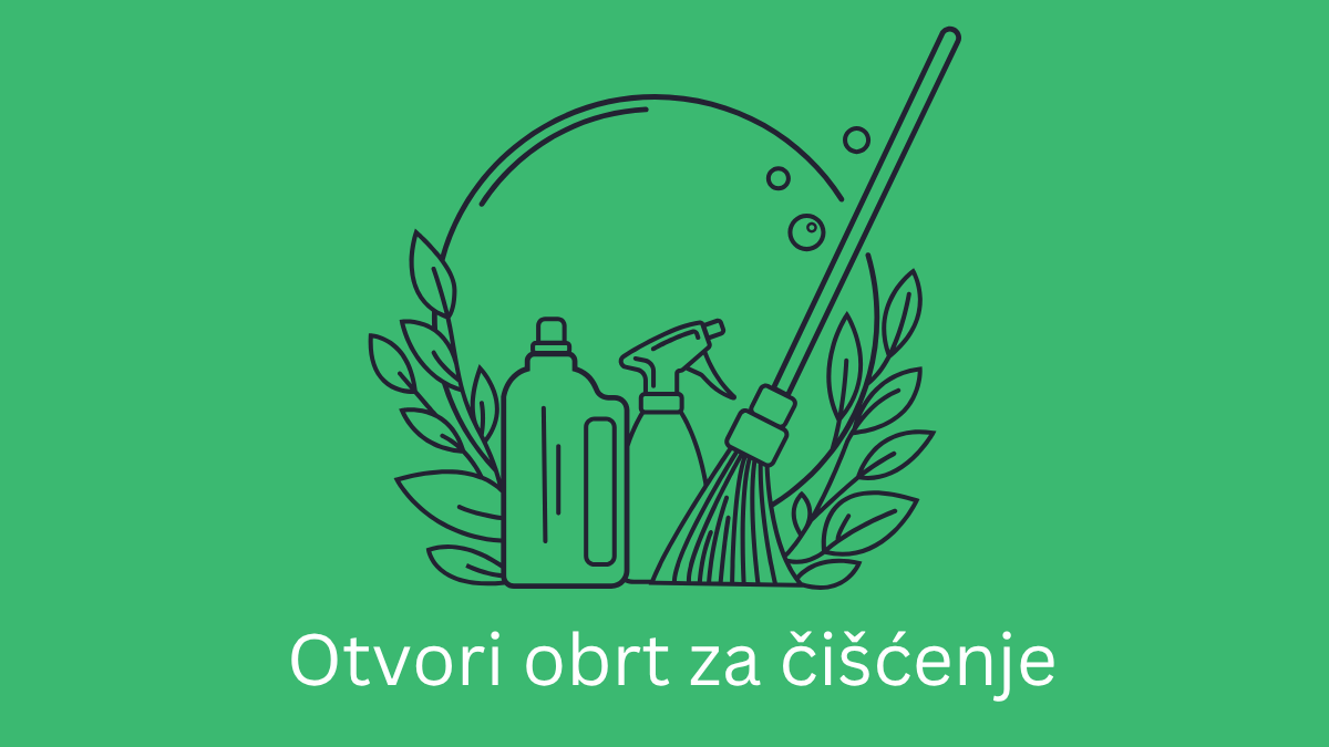 Obrt za čišćenje: uslužna djelatnost koja raste