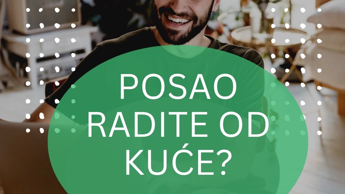 Posao od kuće znači sloboda, odgovornost i nova stvarnost rada