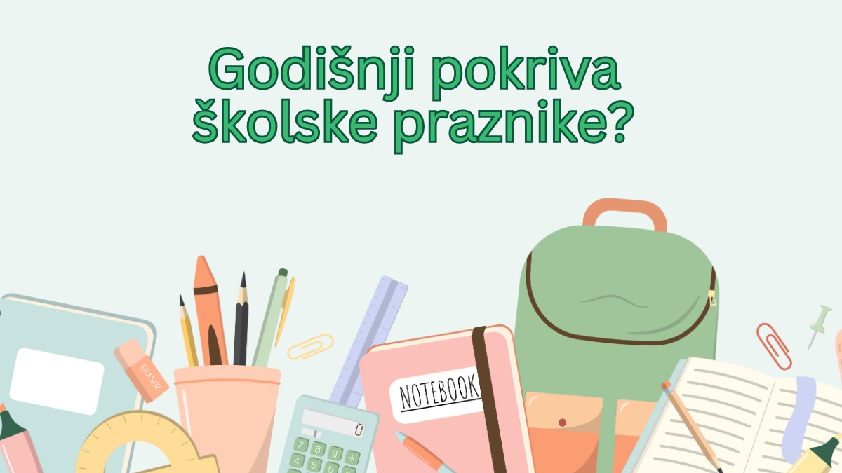 Školski praznici i godišnji odmor: kako uskladiti rad i djecu