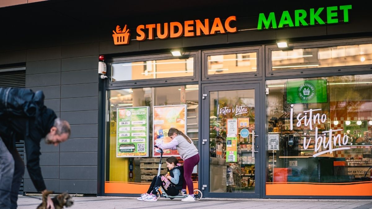 Studenac market, trgovina, dućan, šoping; Izvor Arhiva Studenca