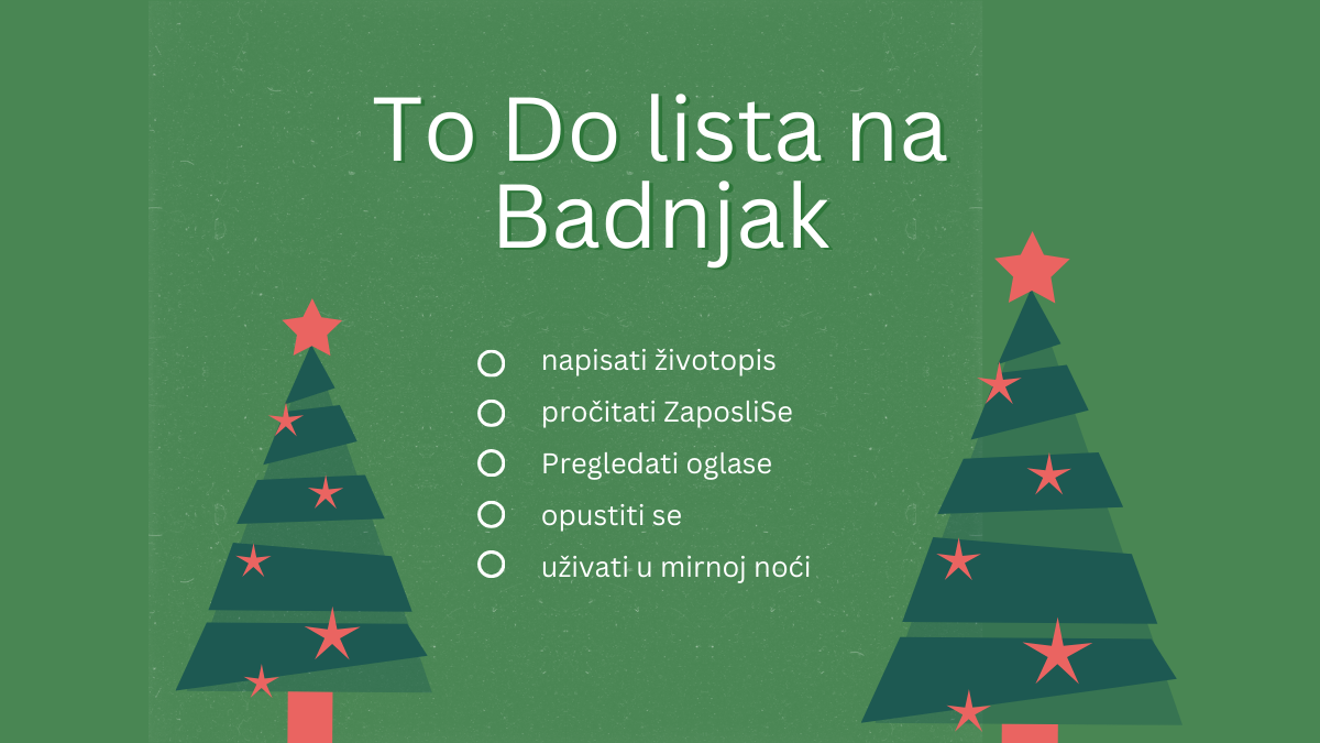 Badnjak i zadnja kupnja prije Božića