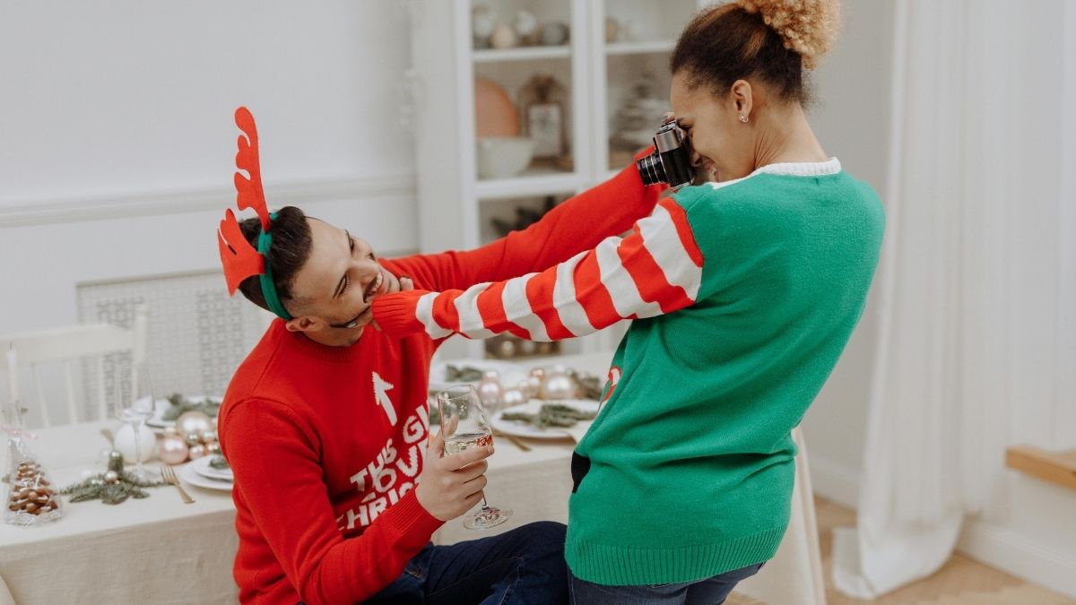 Božićno fotkanje, obiteljska fotografija Pexels