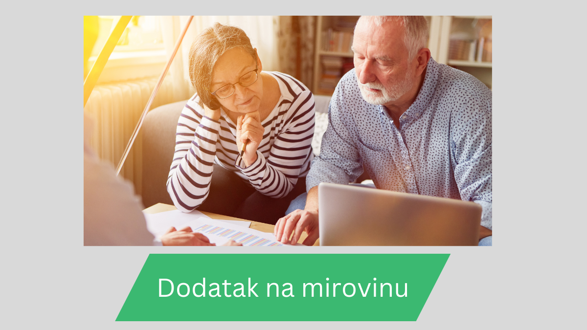 Dodatak na mirovinu kreće s isplatom