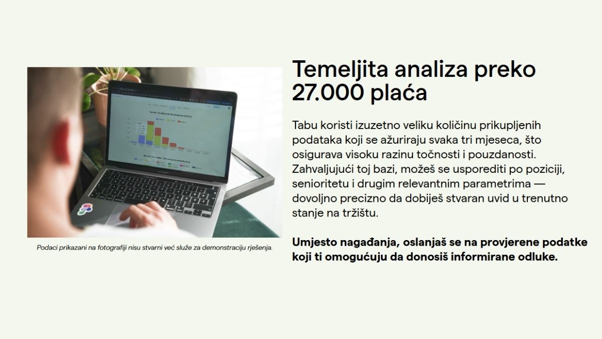 Temeljita analiza plaća, Tabu