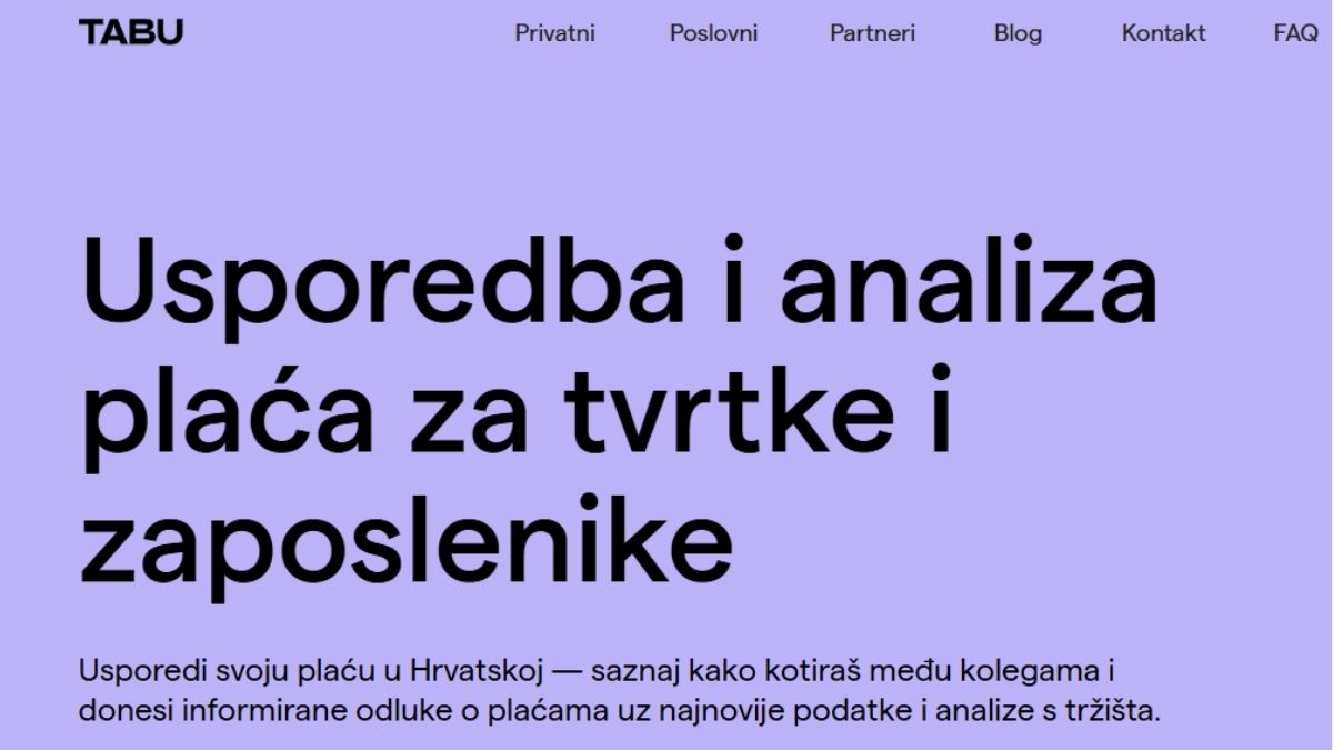 Usporedba, analiza Tabu