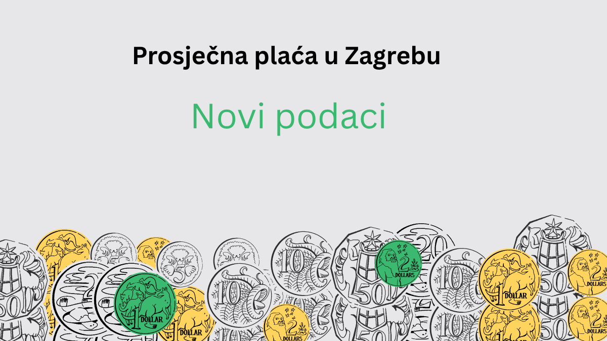 Prosječna plaća u Zagrebu iznosi 1703 eura