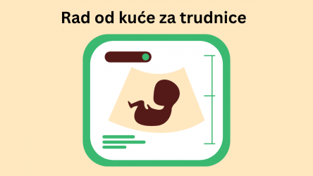 Trudnoća, rad od kuće