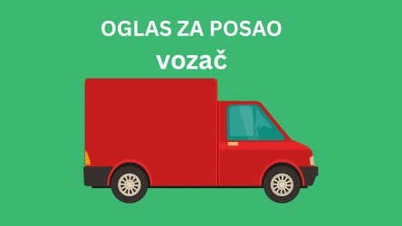 Vozač, oglas za posao