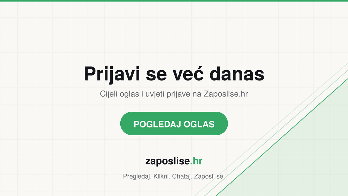 Prijavi se, oglas za posao, Zaposlise
