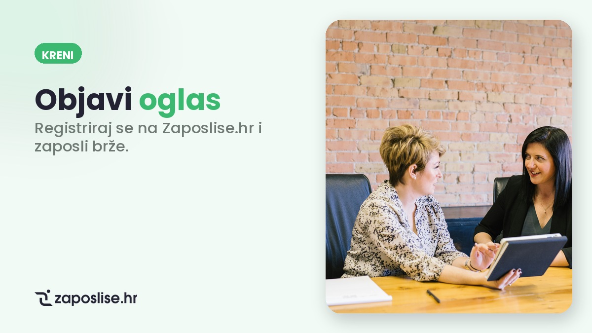 Objavi oglas, Zaposlise,Unsplash