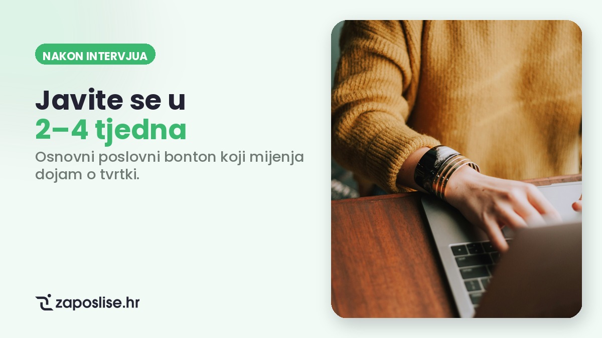 Poslovni bonton, javljanje, oglas za posao, Unsplash