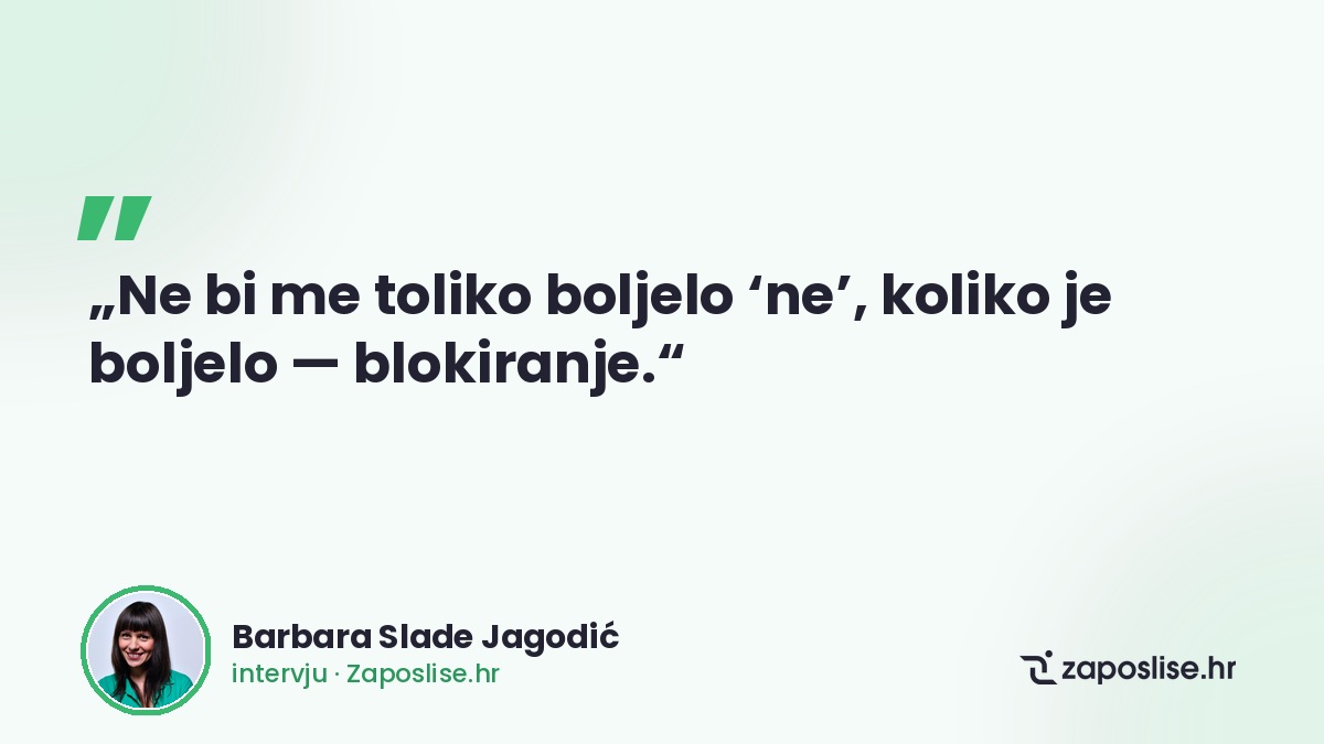 Blokiranje, loša komunikaciija, slade.hr