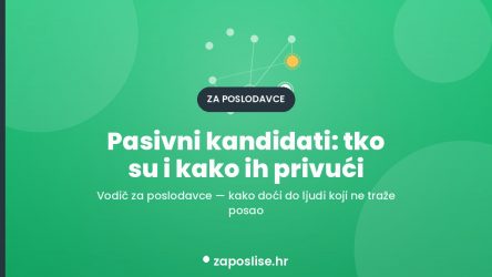 Pasivni kandidati, poslodavac, oglas