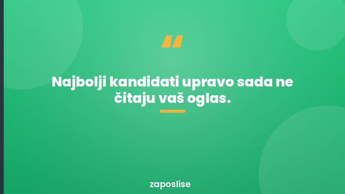 Čitanje, oglas, najbolji kandidati