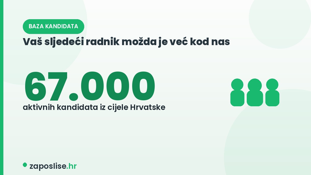 Tražim radnika, kandidati, posao