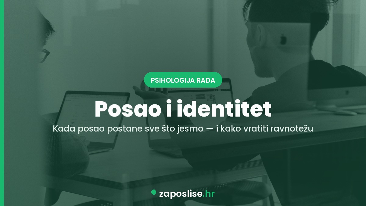 Posao i identitet: zašto se vežemo uz titulu