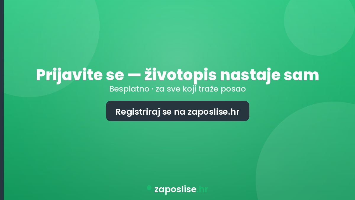 Prijavite se, posao